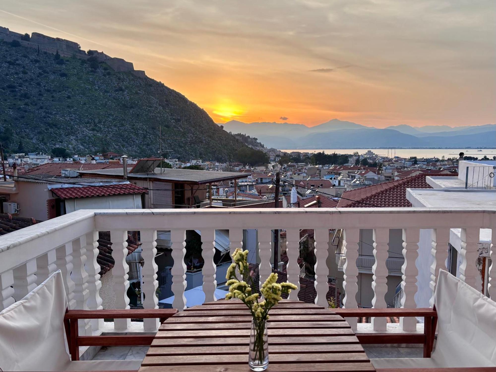 180° View Lägenhet Nafplion Exteriör bild